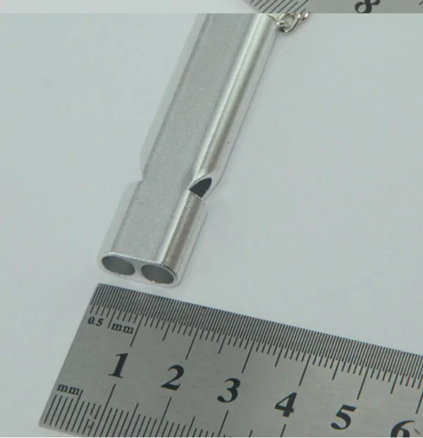 EDC Рятувальний Свисток Судді з Алюмінію. Брелок свисток на ключі. Подарунок чоловікові. Першої необхідності